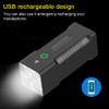 Outdoor Emergency Flashlight Portable Cycle Light USB Rechargeable High Power