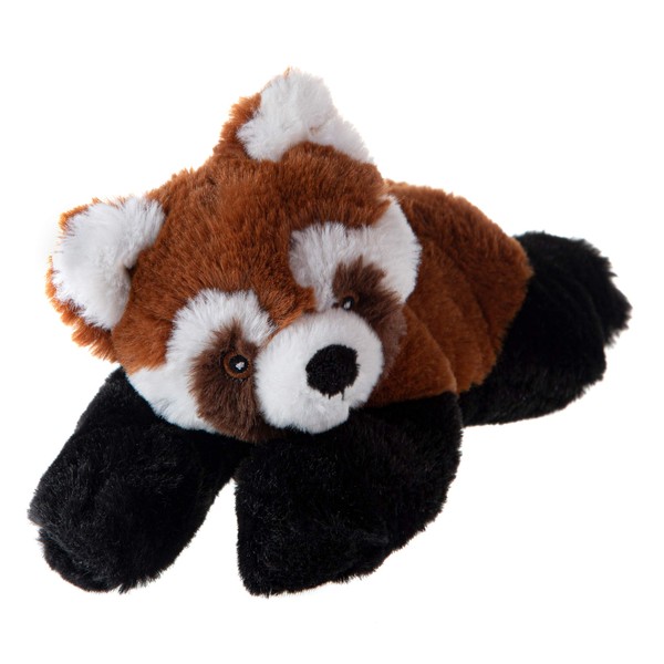 Wild Republic EcoKins Mini Red Panda Stuffed Animal 8 inch, Eco Friendly Gifts for Kids, Plush Toy, Handcrafted Using 7 Recycled Plastic Water Bottles (24789)