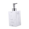 FELTECHELECTR Pump Shampoo Container Resin Soap Bottle Wall-Mounted Soap Dispenser