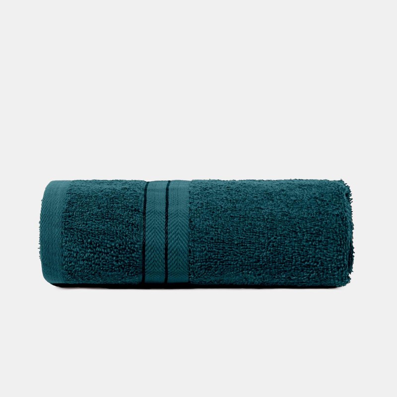 Brentfords Hand Towels for Bathroom Teal Green, 100% Cotton Hand
