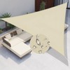 Windscreen4less 12'x12'x12' Waterproof Sun Shade Sail Triangle Shade Canopy Cover
