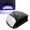 256W Nail Gel Curing Lamp Various Time Setting Detachable Bottom