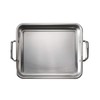 Tramontina Rectangular Roasting Pan with Basting Grill Stainless Steel 13.5-Inch,