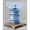 Rigid Casters Wheels Set of 4, Vertical & Horizontal Mounted