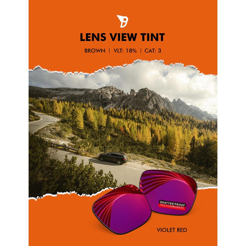 iLikeo PRO+ Polycarbonate Polarized Replacement Lenses for Oakley Batwolf OO9101