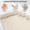 4-Piece Medium Durable Organic Cotton Mesh Laundry Bags with Sturdy