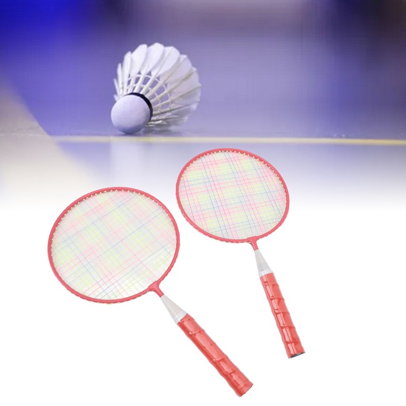 Kids Badminton Racket Set Lightweight Easy Grip Badminton Racquets for