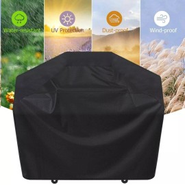 TOPCSA BBQ Gas Grill Cover 58 Inch Barbecue Waterproof Outdoor Heavy Duty UV Protection