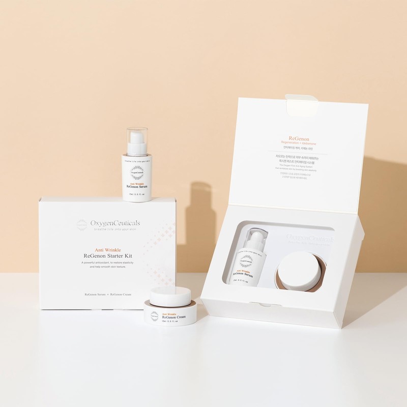 OxygenCeuticals ReGenon Starter Kit – 2-Step Anti-Aging System with Antioxidant