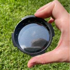 AFC Reusable Stainless Steel Metal Coffee Filter for Aeropress Coffee Maker. Bonus Metal Tin for filter storage.