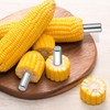 15 PCS Corn on The Cob Skewers, Stainless Steel Sweetcorn