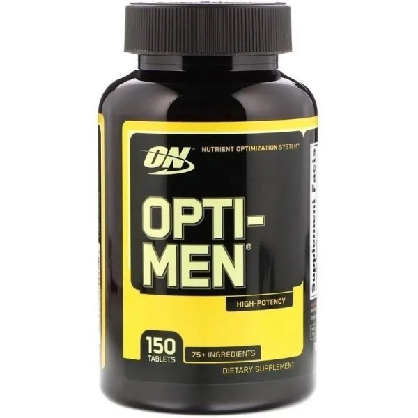 Opti Men Multivitamínico X 150 Tabs. Sabor Sin Sabor