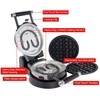 Health and Home 360 Rotating Belgian Multifunction Nonstick Baking Waffle