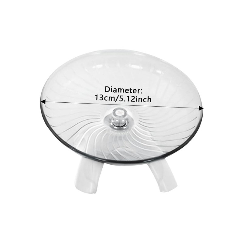 Hamster Wheel, Hermit Crab Climbing Toys Silent Exercise Running Wheel,
