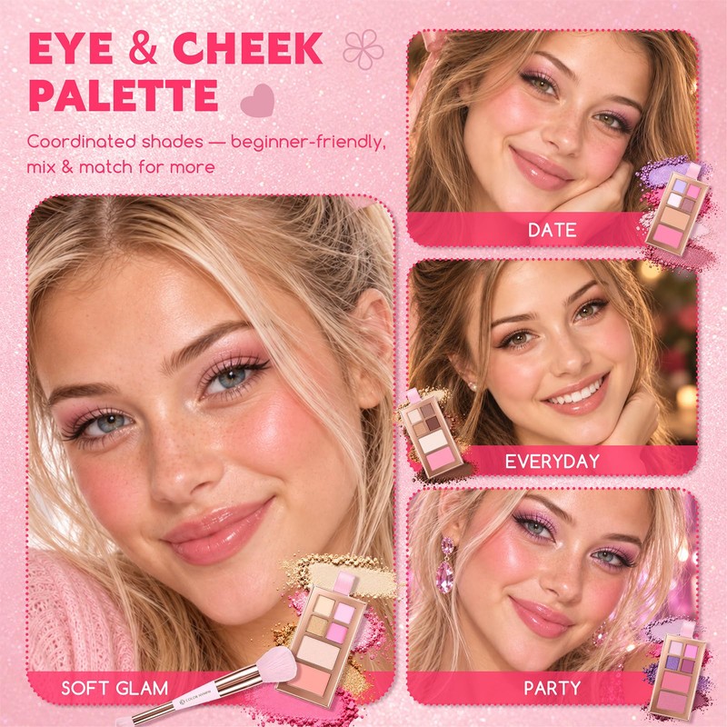 Makeup Kit for Teen Girls Beginners Make up Set for