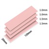 4 Pack 120x20mm 15W Thermal Pads GPU 1mm 1.5mm NVME