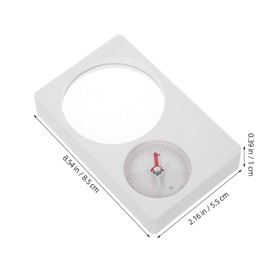 Outanaya Multipurpose Compass Watch Magnifying Glass Waterproof for Hunting Kayaking Climbing Orienteering