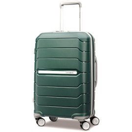 Samsonite Freeform Hardside Carry-On Luggage with Spinner Wheels - Hardshell Suitcase - TSA, Airline-Approved - Expandable Hard Shell, Smooth Rolling Wheels for Lightweight Travel - Sage Green