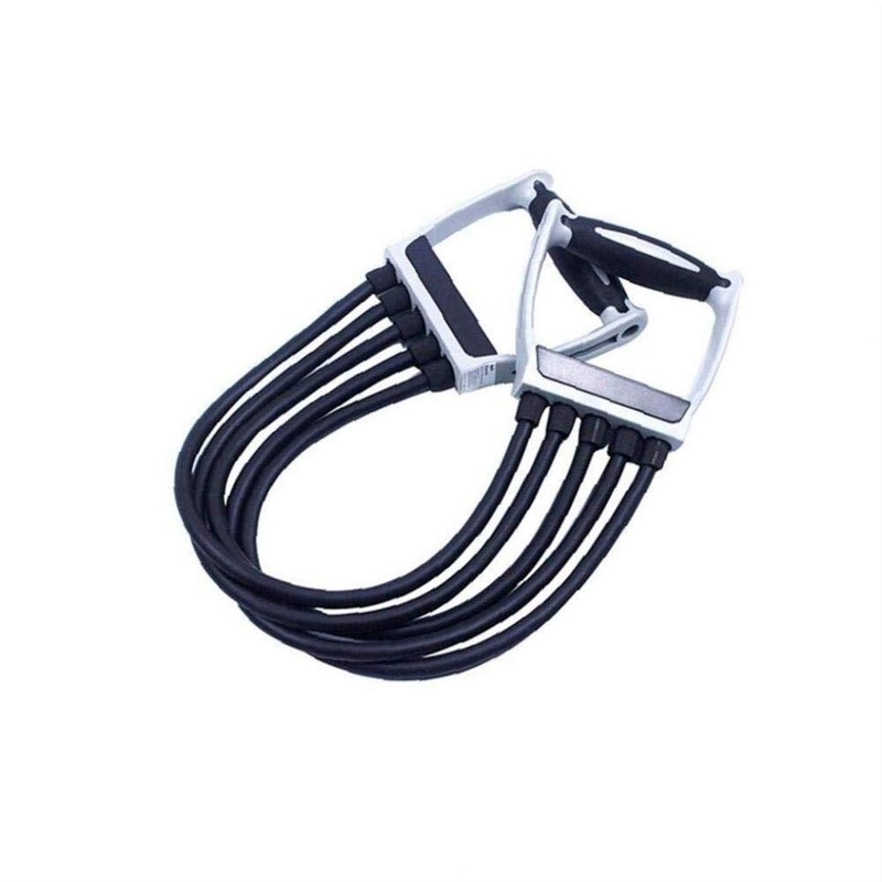 Fitness Chest Expander Chest Expander for Man - 5 Tubes