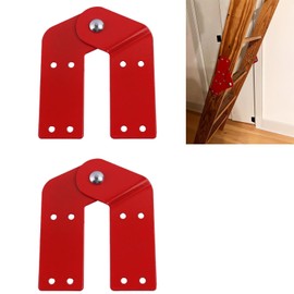 2Pcs Attic Ladder Hinge Pull Down Attic Stair Parts Replacement Kit Herringbone Ladder Tie Rod Accessories