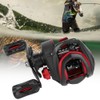 Metal High Speed Bait Black Rose 8.1：1 Long Shooting Left/Right