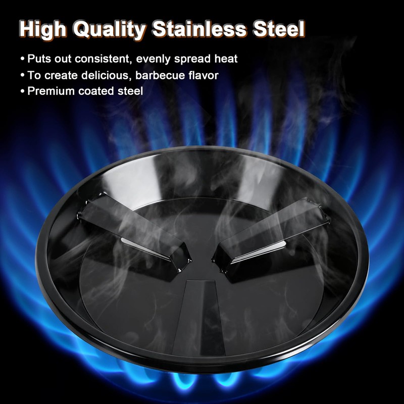 Flame Disk Bowl for Masterbuilt Gas/Dual Fuel Smokers, 911060006/9005100068