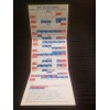1976 Chicago White Sox Baseball Pocket Schedule, ~ McDonalds -