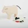 Sigikid 39509 Wooden animal cow Mädchen und Jungen Baby Toy,