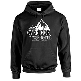 The Goozler OVERLOOK HOTEL - shining horror scary Pullover Hoodie, 2XL, Black