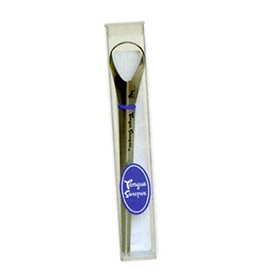 The Tongue Sweeper has a Safe, Sleek Design That Easily Cleans The Tongue. The Stainless Steel Composition Offers a Long Lasting, More Durable Purchase Than commonly Supplied Plastic Tongue Cleaners.