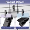 UVKDEENK 12pcs Grid Wall Hooks Clips Gridwall Accessories Oil Painting