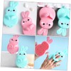 Housoutil 3pcs Cute Multi-purpose Bath Washing Brush Safe Skin Cleaning