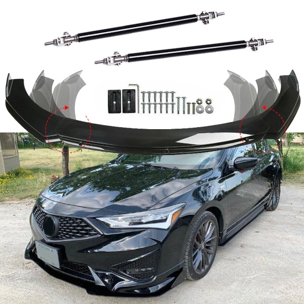 Unbranded For Acura ILX TLX Front Bumper Lip Part Accessories