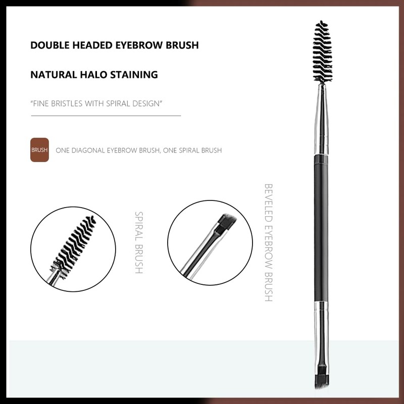 Eyebrow Brush, 2 Pieces Eyelash Comb Double Ended Eyelash Brush,