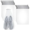 DMIMIA 20PCS Transparent Travel Shoe Bags, Large 15.7x11.8 Inch Waterproof