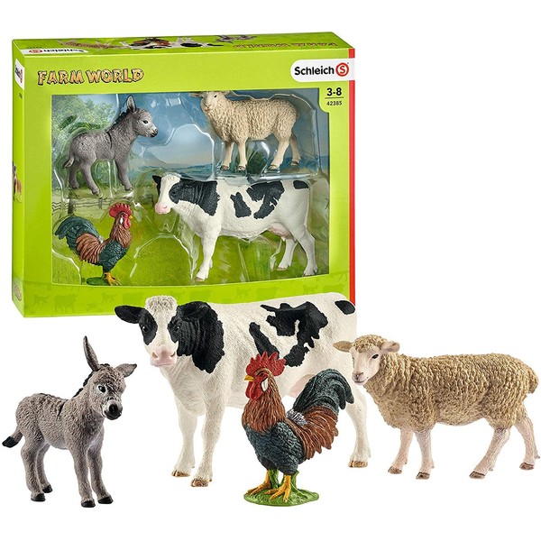 Schleich Farm World Farm World Starter Set Educational Figurine for Kids Ages 3-8