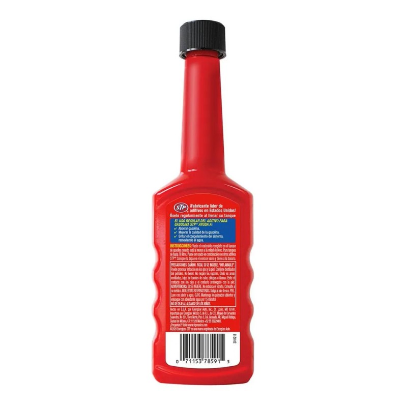Aditivo Y Tratamiento Para Combustible Gasolina Stp 155ml