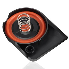 FUSCH PCV Valve Cover Cap with Membrane Rocker Cover PCV Valve Membrane Cap Seal Repair kit Compatible with Mini Cooper S Clubman with N18 Engine Related Cylinder Head Cover # 11-12-7-646-552