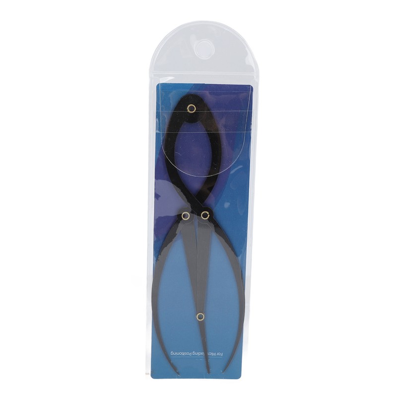 Eyebrow Ruler Multifunctional Stainless Steel 3 Point Positioning Ruler for
