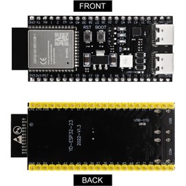 DUBEUYEW 3PCS ESP32-S3 ESP32-S3-DevKitC-1 N16R8 WiFi Module + 5.0 Bluetooth Internet Development Board 16M External Flash Expansion 8M PSRAM With one Type-C Cable(soldered）