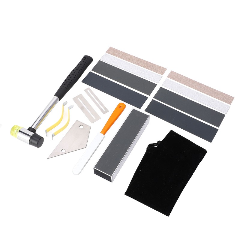 17Pcs Guitar Luthier Tool Set Kit Fret Installation Repair Tools