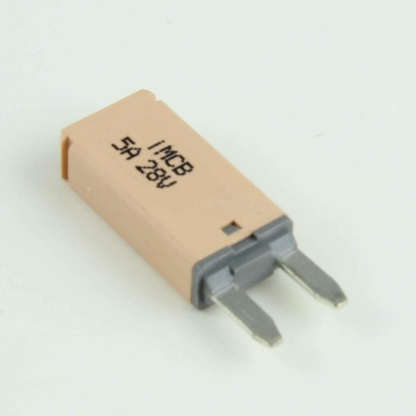 5 Amp Manual-Reset Mini/ATM Blade-Style Circuit Breakers (1 per pack)