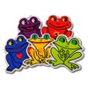EPOSGEAR 5 Pack Assorted Frog Design Car Air Fresheners -