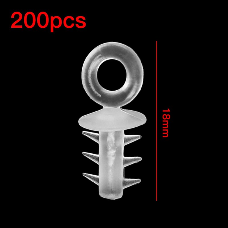FONGKNOX 200PCS Polystyrene Ball Hangers Christmas Balls and Eggs Made