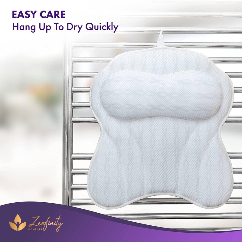 Bath Pillow - Bath Pillows for Tub Neck & Back