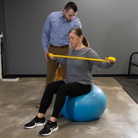 Serious Steel Fitness Bandas de resistencia planas para entrenamiento y ejercicio de fuerza superior e inferior del cuerpo. (Bandas de ejercicio de terapia física planas sin látex, 4 x 5 pies) -