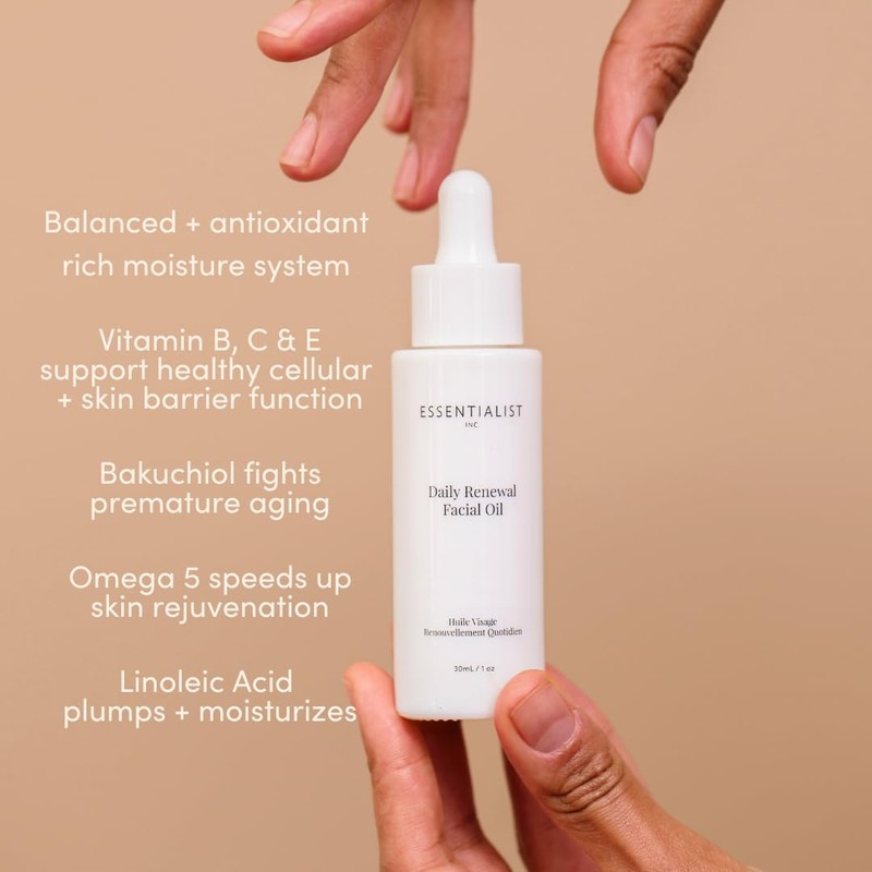 Essentialist Inc Daily Renewal Facial Oil