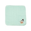 Imabari Sumo Towel Handkerchief, Mint Green, 8.7 x 8.7 inches
