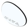 Passenger Side Mirror Glass Assembly With Plastic Backing Plate Heated