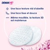 Demak'Up Duo+ Wattepads zum Entfernen von Make-up, oval, 4er Pack